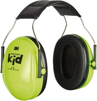 3M Peltor Kids Green Ear DefendersProtectors