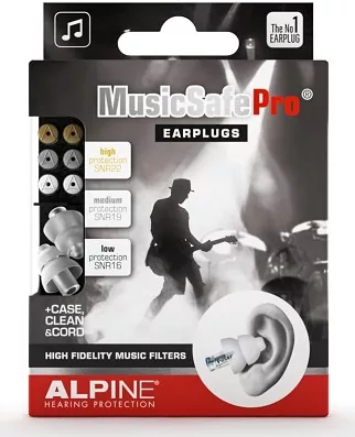 Alpine MusicSafe Pro High Fidelity Music Earplugs for Concert & Sound Reduction