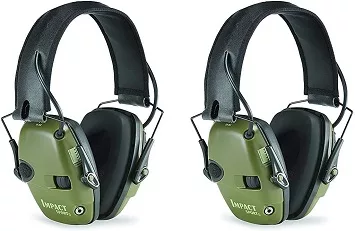 Howard Leight Impact Sport Sound Amplification Electronic Shooting Earmuffs
