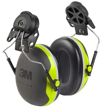 3M PELTOR Hard Hat Earmuffs & Cap Mounted Hearing Protection